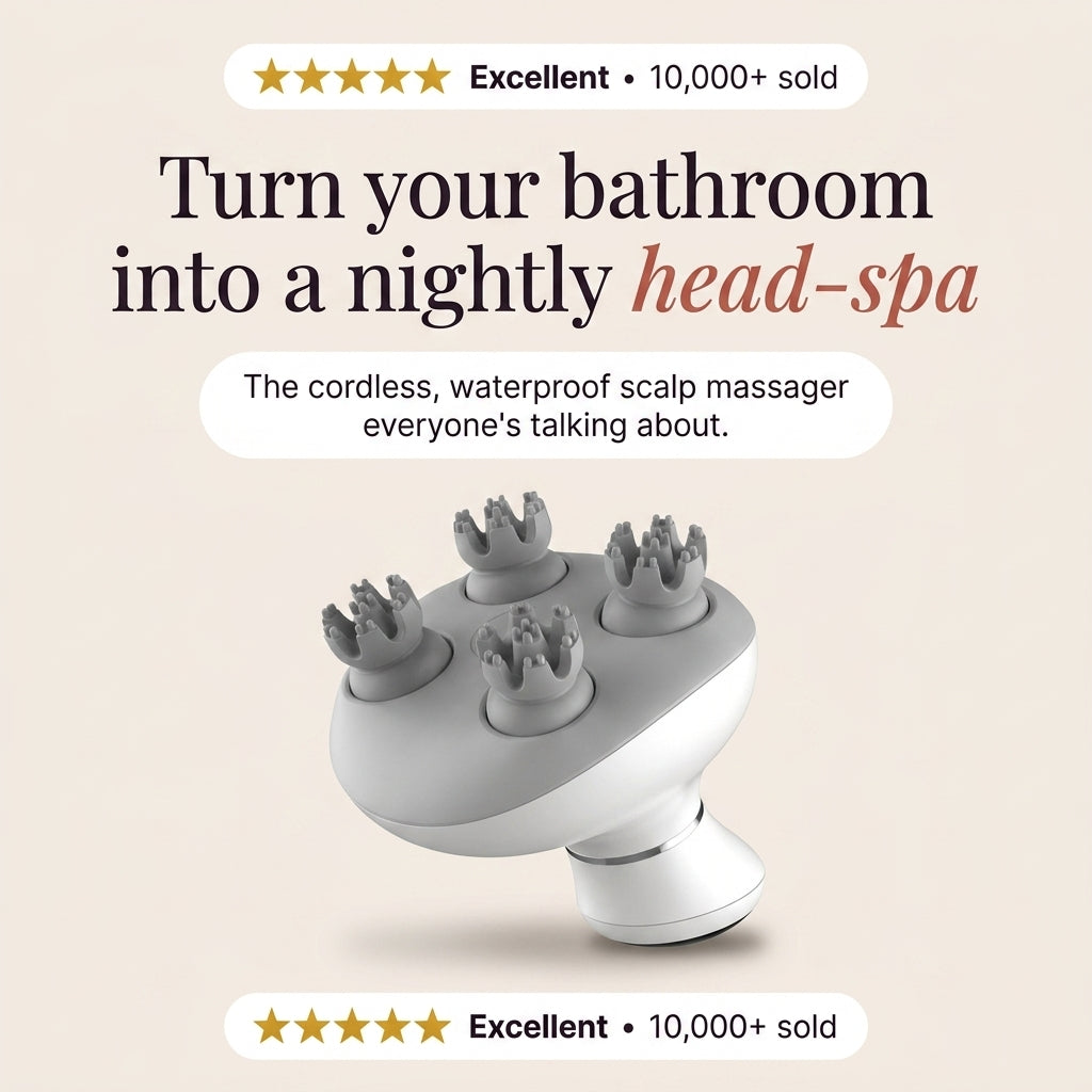 Cabelio Electric Scalp Massager