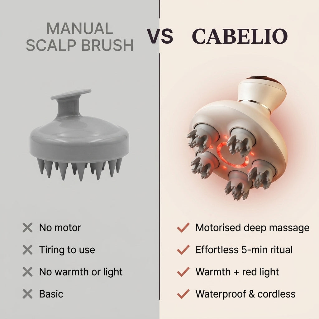 Cabelio Electric Scalp Massager