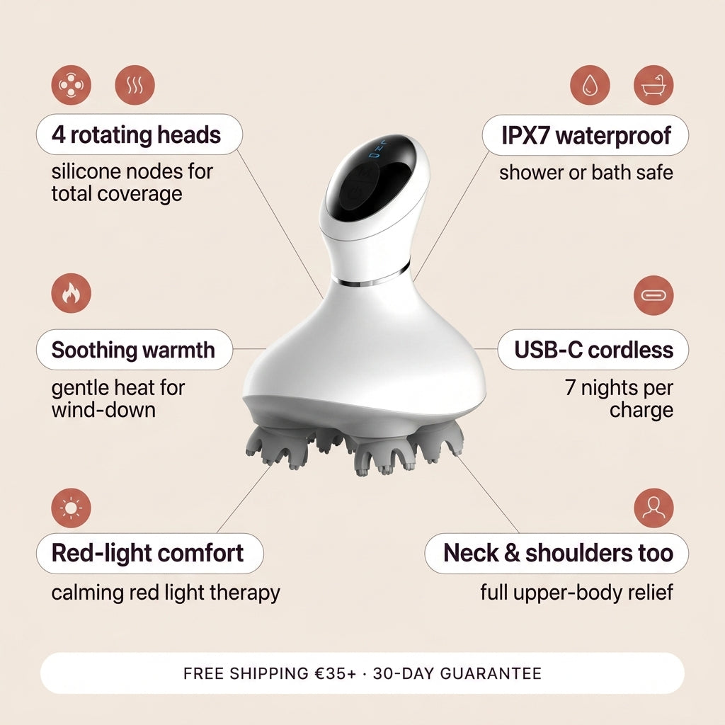 Cabelio Electric Scalp Massager