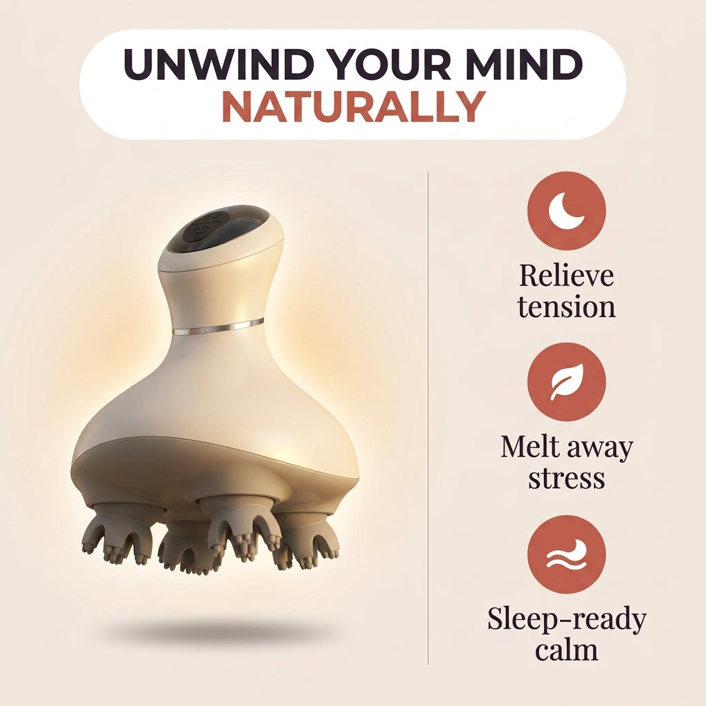 Cabelio Electric Scalp Massager